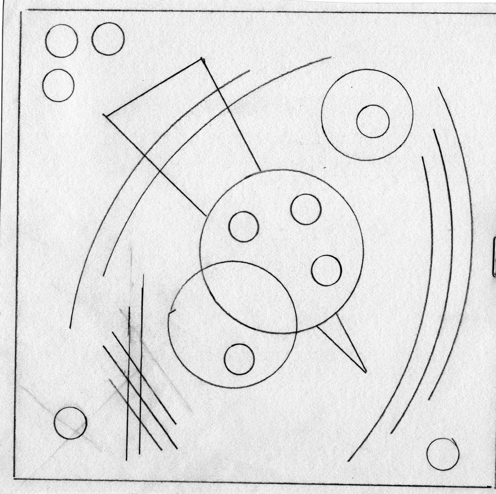 kandinsky concentric circles coloring pages - photo #2